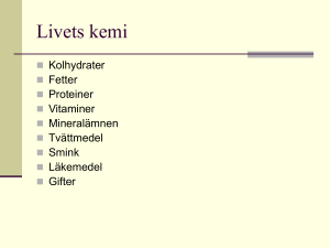 Livets kemi - Benny Jansson MaNO