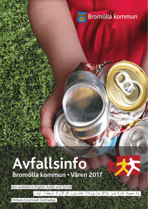 Avfallsinfo - Bromölla Kommun