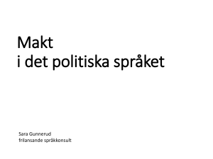 Vårdavvikelse uppstår Vanvård uppstår Äldre vanvårdas Någon