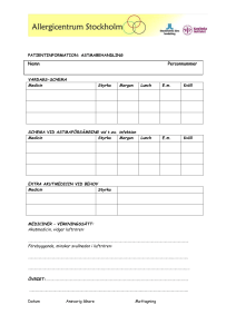 patientinformation: astmabehandling