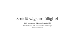 FAQ - diken och underhåll