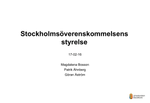 Stockholmsöverenskommelsens styrelse