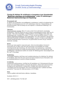 Riktlinjer med vetenskap