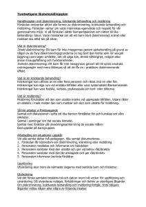 Tomtestigens likabehandlingsplan