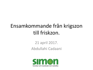 Från Krigszon till friskzon