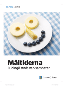 Maten i lidingö stad.indd
