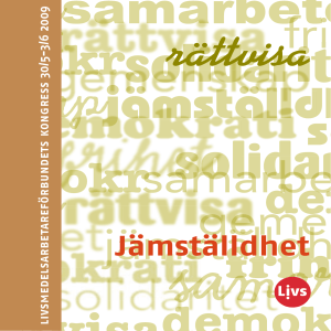 Jämställdhet