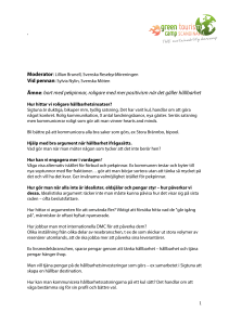 Ämne: bort med pekpinnar, roligare med mer positivism när det