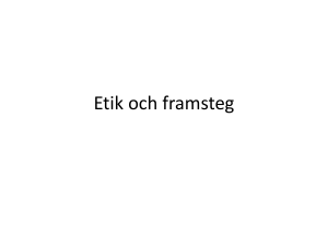 Etik och framsteg