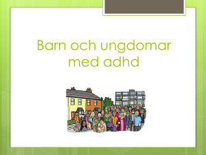 Kärnsymtom vid adhd