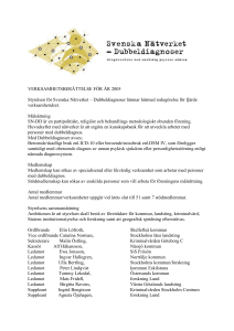 Verksamhetsberättelse för 2005, den 28 mars - Sn-dd