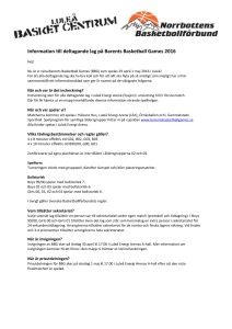 Till coacher/lagledare/tävlingsansvariga/seriesättare/ordförande