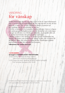 för vänskap