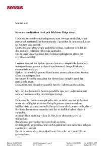 Malmö 2017 Kyss- en meditation i ord och bild över Höga visan. I