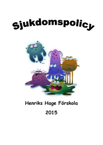 Henriks Hage Förskola 2015