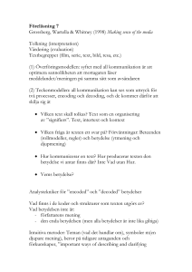 Föreläsning 6