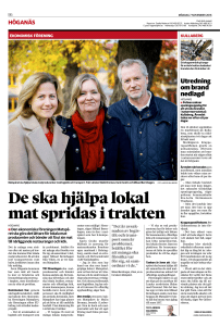 De ska hjälpa lokal mat spridas i trakten