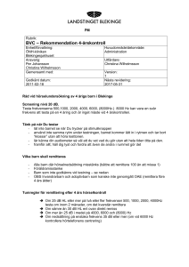 BVC rekommendation 4