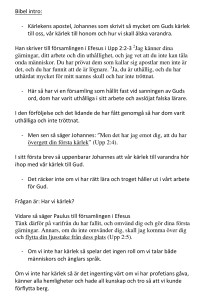 Kärlekens apostel, Johannes som skrivit så mycket om Guds kärlek