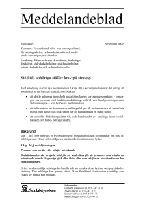 Stöd till anhöriga
