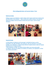aktiviteter - Svenska Skolan i Paris