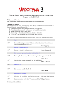 4th Linköping Workshop in Dermatological Epidermiology”