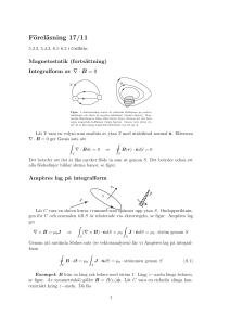 Föreläsning 17/11