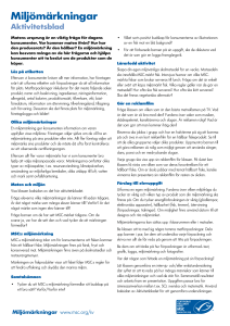 Miljömärkningar - Marine Stewardship Council