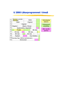 U 2000 Läkarprogrammet i Umeå