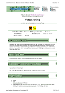 Vattenrening