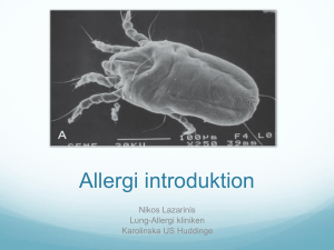 Allergi introduktion