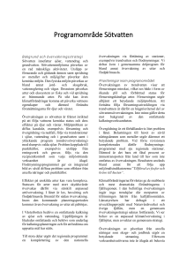 Programområde Sötvatten
