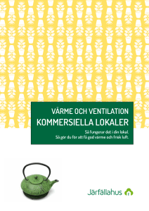 Värme och ventilation i kommersiella lokaler