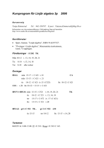 tis 13-15 tor 10-12 fre 13-15 v.14, 20