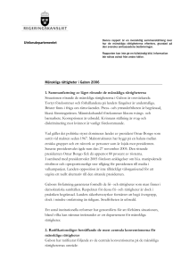 1. Sammanfattning av läget rörande de mänskliga rättigheterna