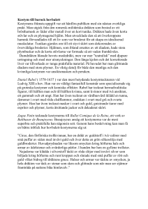 Kostym till barock hovbalett