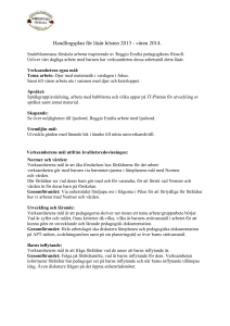 Handlingsplan 2013 - 2014