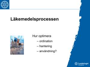 Läkemedelsprocessen