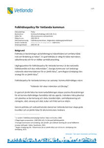 Folkhälsopolicy