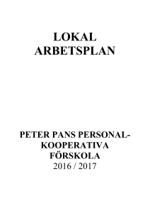 Genom att arbeta med projekt, som ett redskap, får vi en helhetssyn