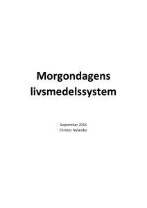 Morgondagens livsmedelssystem