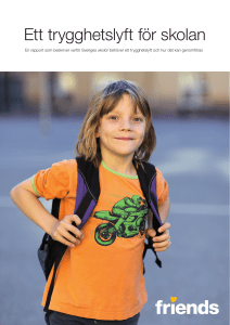 Ett trygghetslyft för skolan