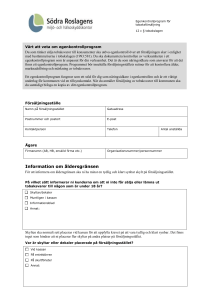 Egenkontrollprogram Tobak