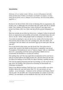 05. Inledning, Kyrkan