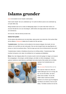 Islams grunder