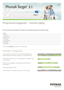 Phonak TargetTM 3.1