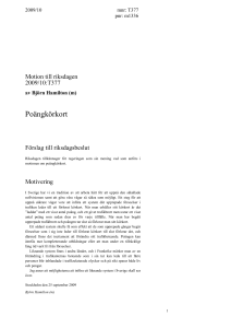 m1336 - Riksdagens öppna data
