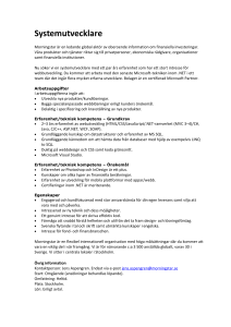 Systemutvecklare