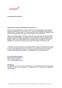 Pressmeddelande 2008-01-01