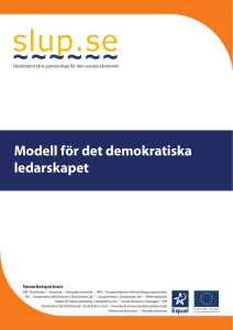 Demokratiskt ledarskap